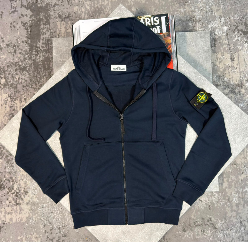 Si zip up hoodie STONE