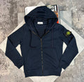 Si zip up hoodie STONE