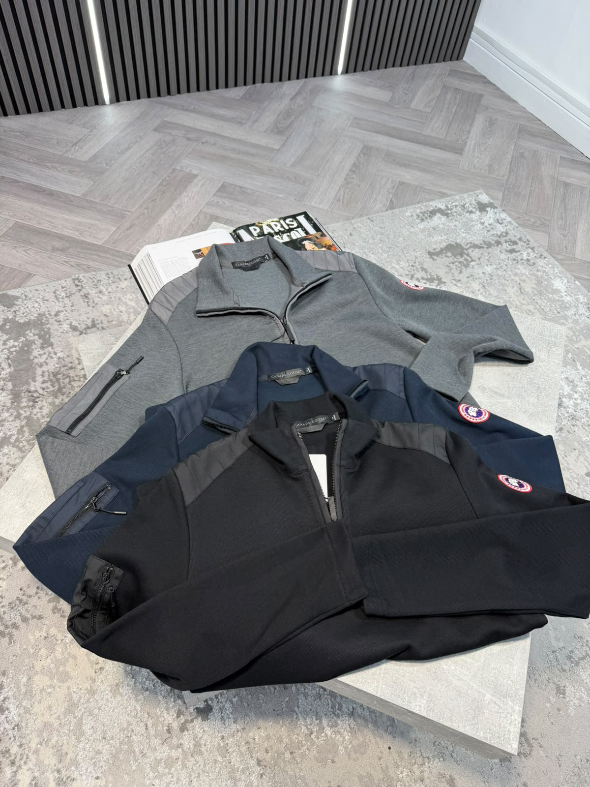 CG 1/4 Zip Grey si