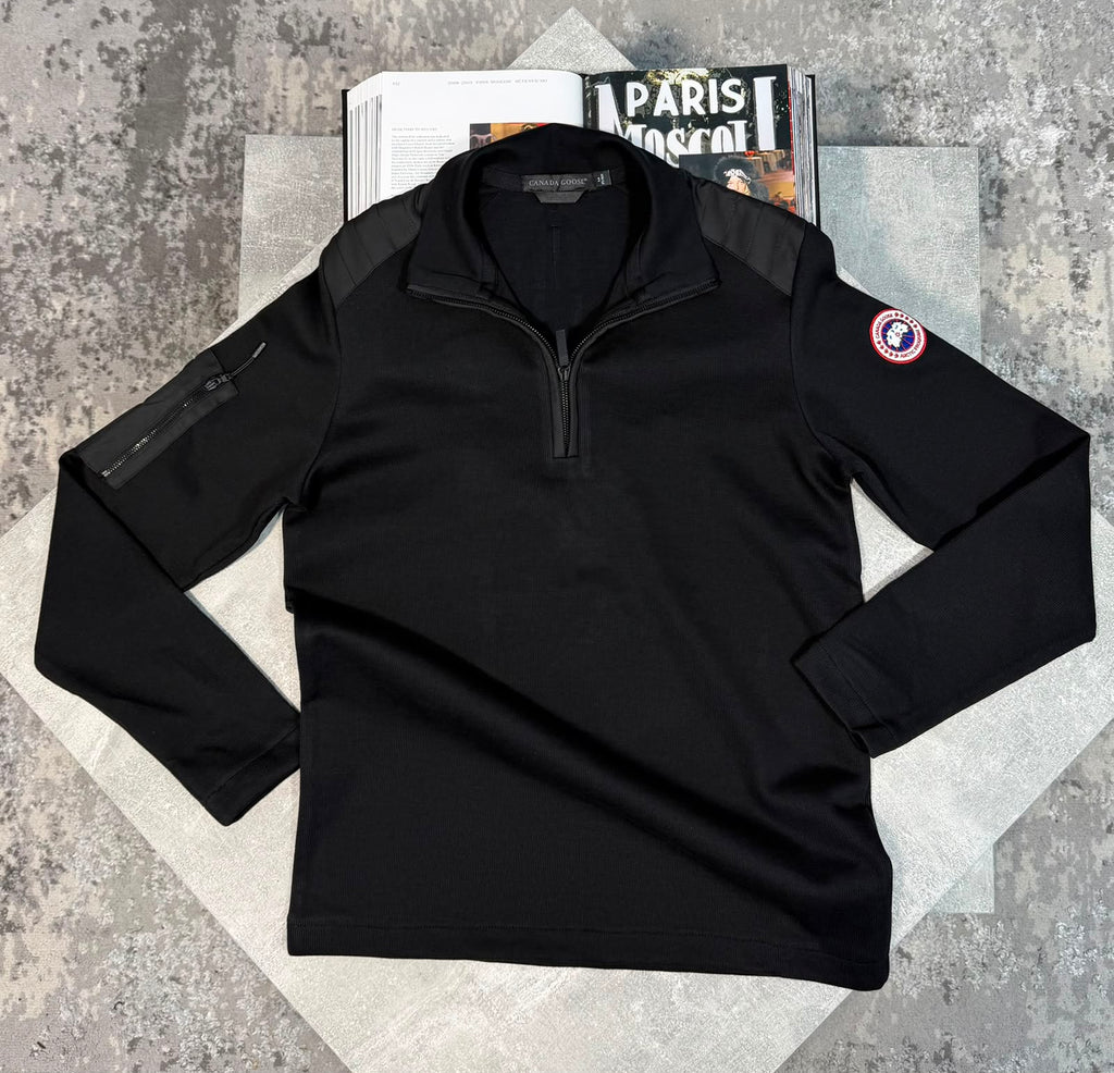 CG 1/4 Zip Black CG