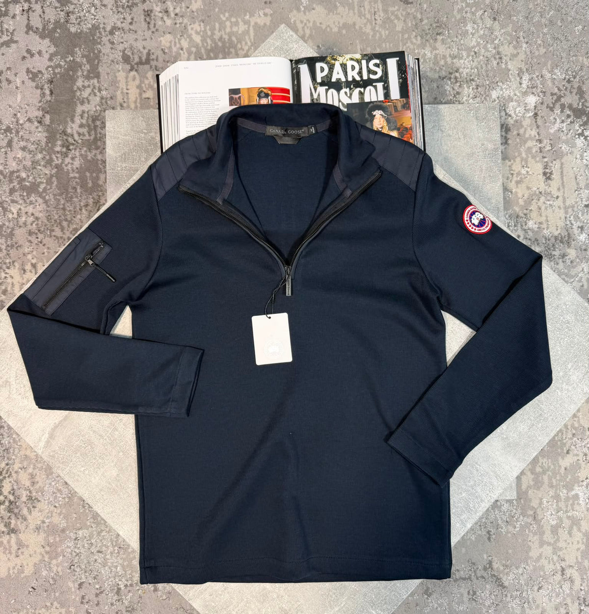 CG 1/4 Zip Navy CG