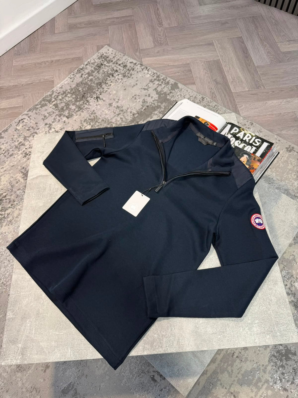 CG 1/4 Zip Navy CG