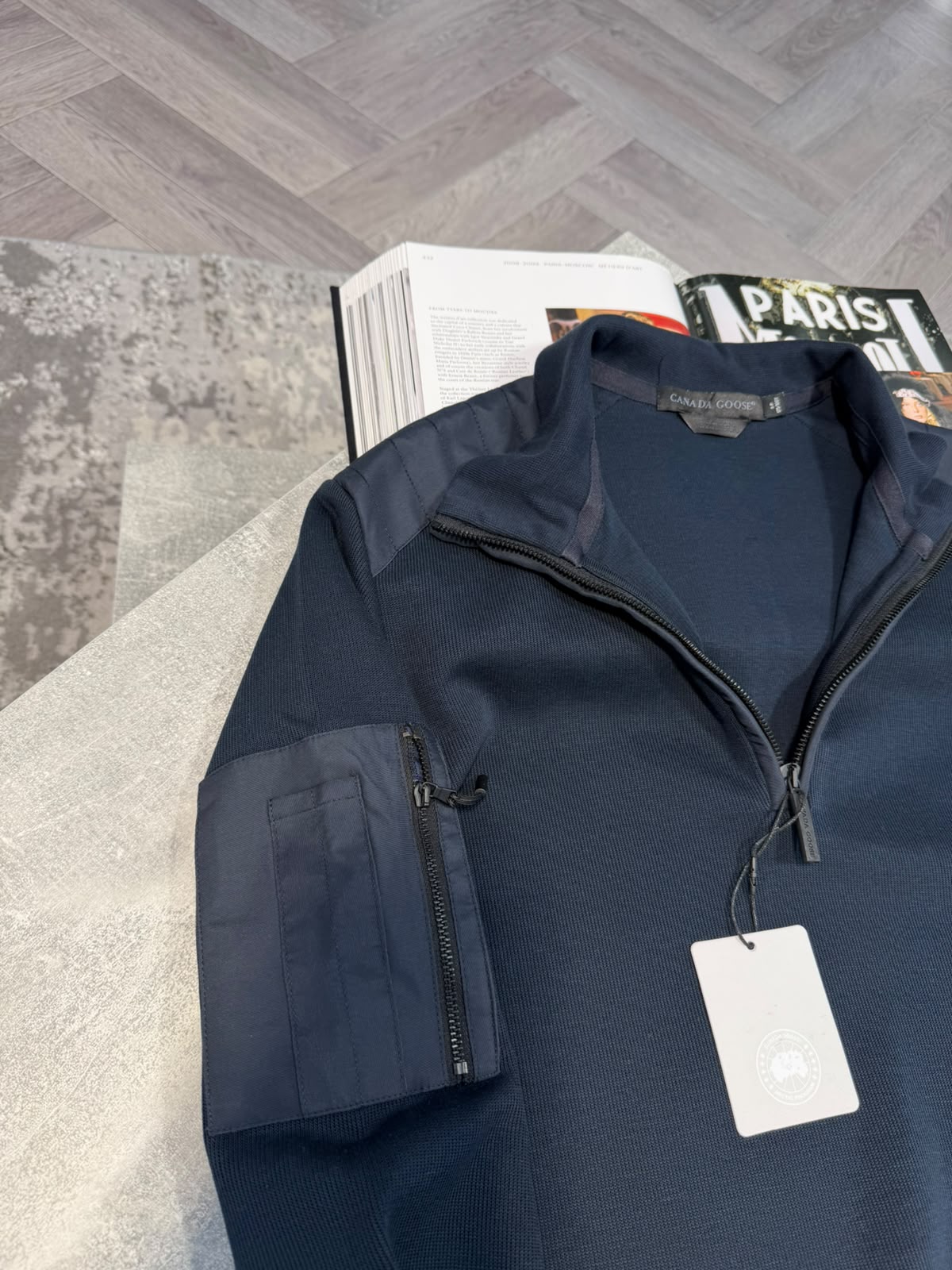 CG 1/4 Zip Navy CG