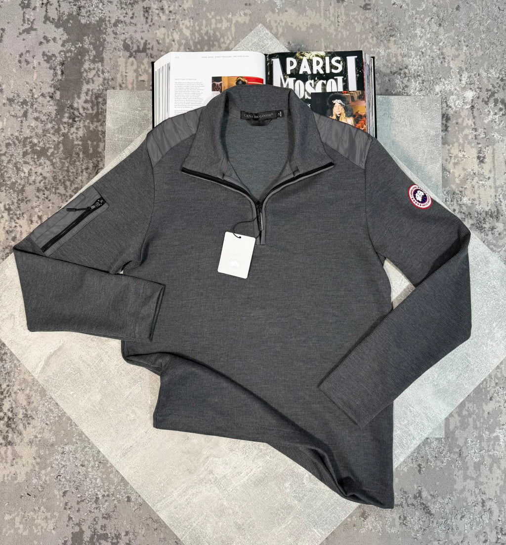 CG 1/4 Zip Grey si