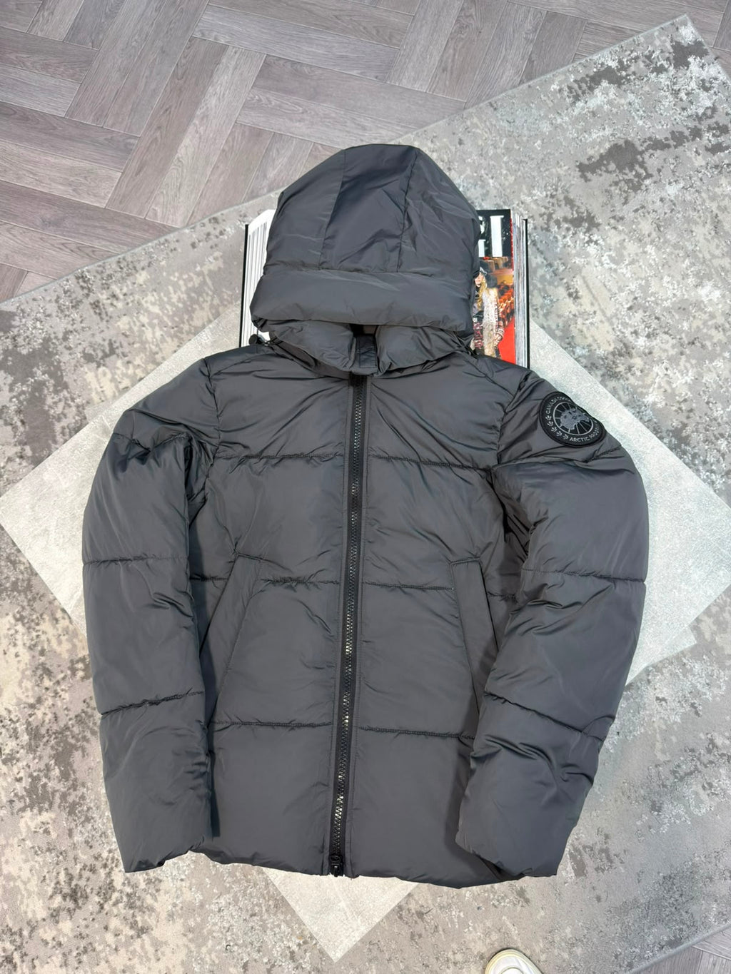 CG Crofton Puffer Jacket Grey CG