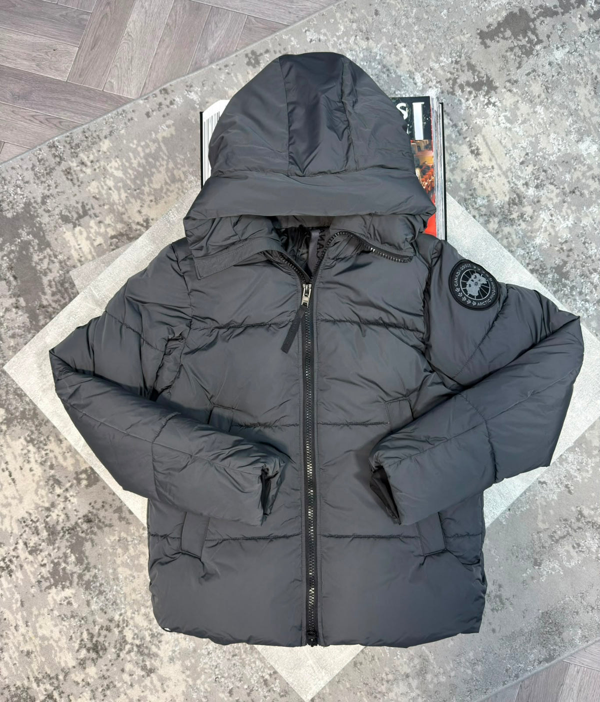 CG Crofton Puffer Jacket Grey CG