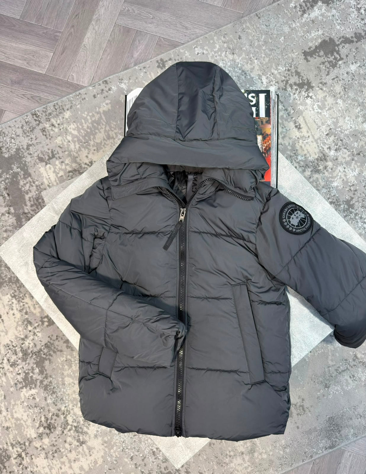 CG Crofton Puffer Jacket Grey CG
