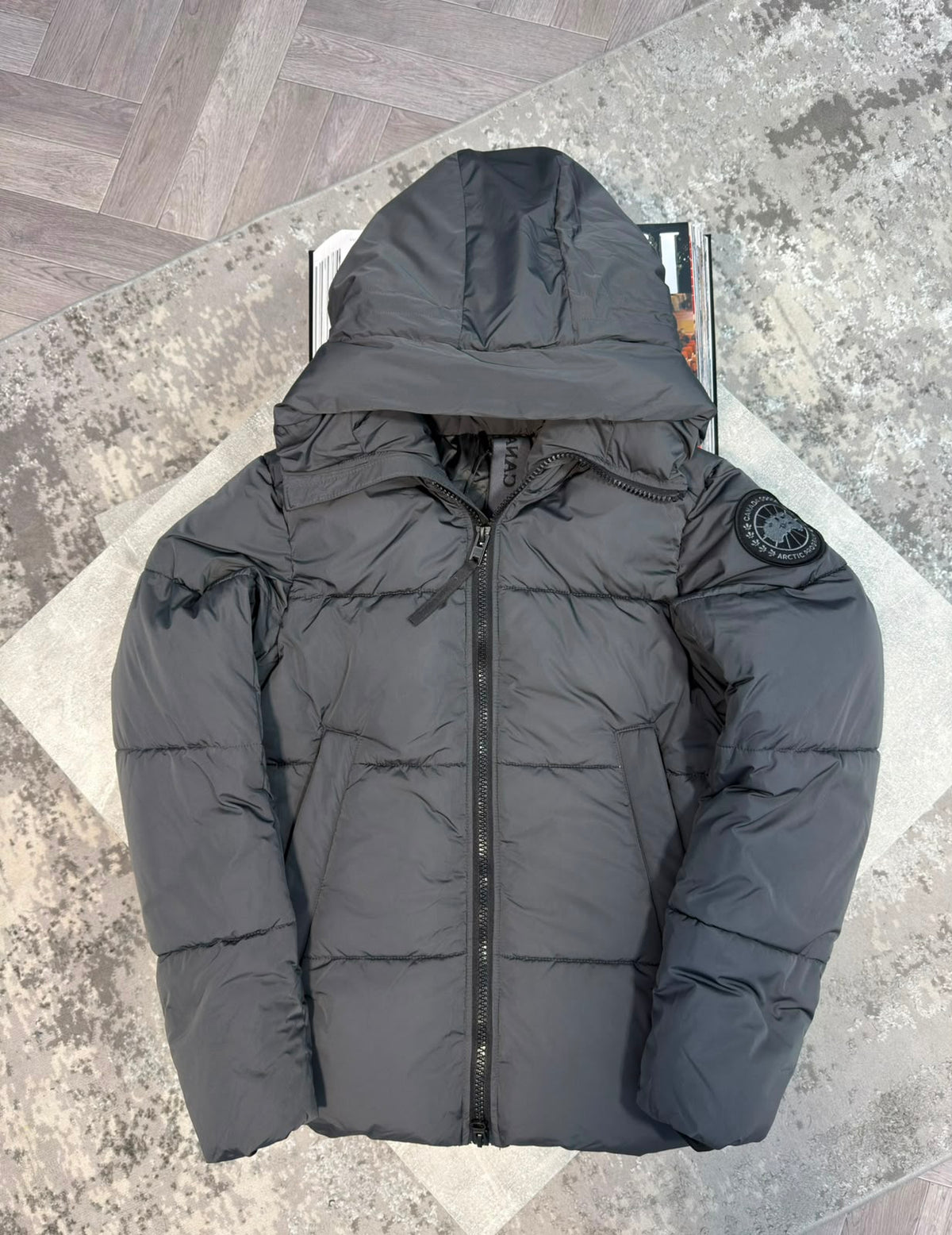 CG Crofton Puffer Jacket Grey CG