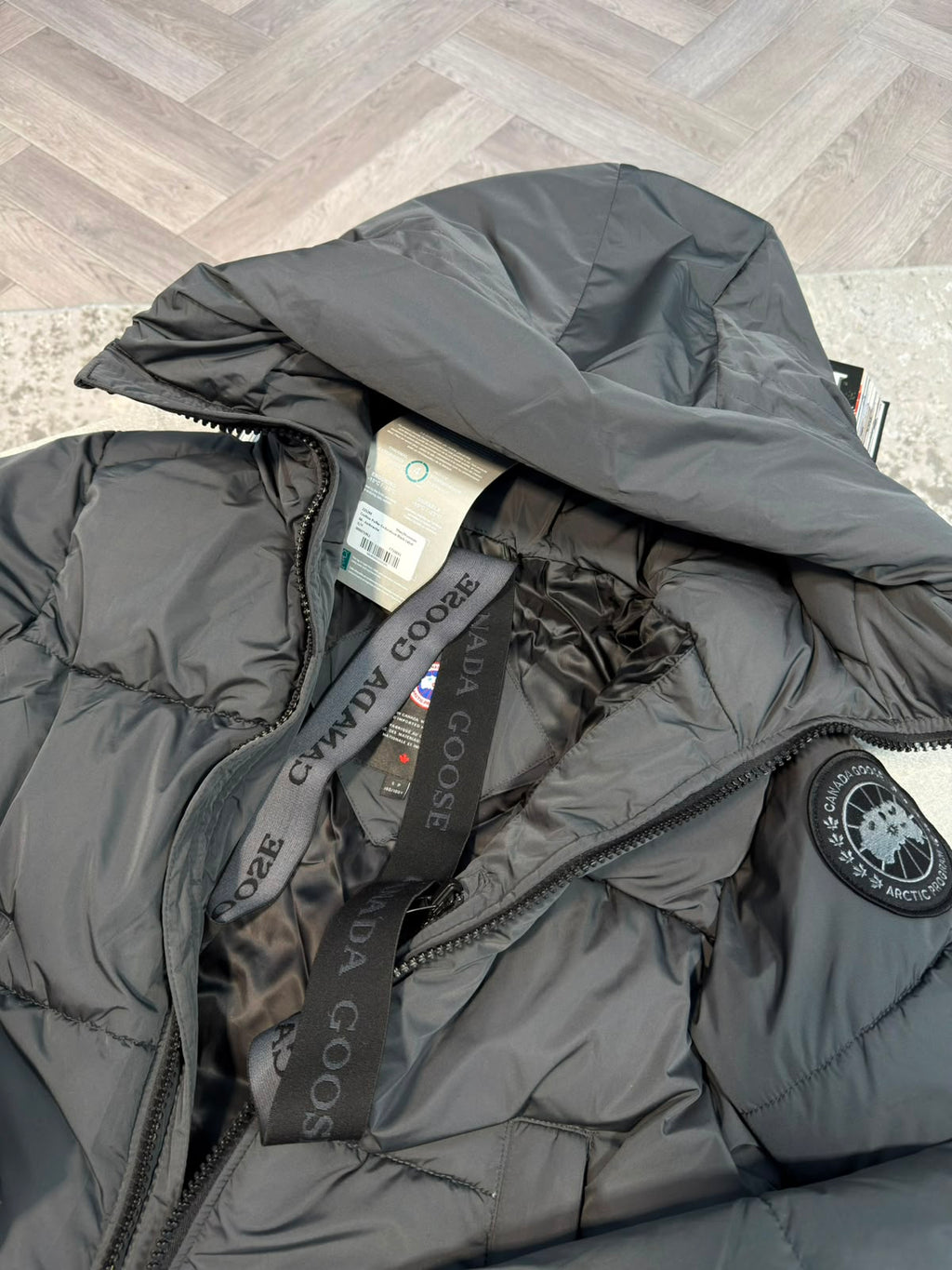CG Crofton Puffer Jacket Grey CG