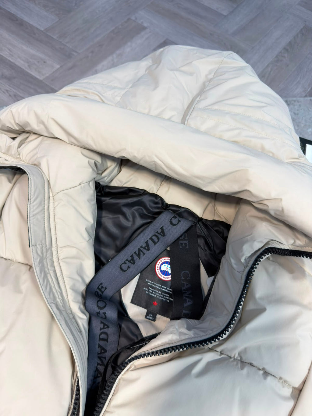 CG Crofton Puffer Jacket Beige CG