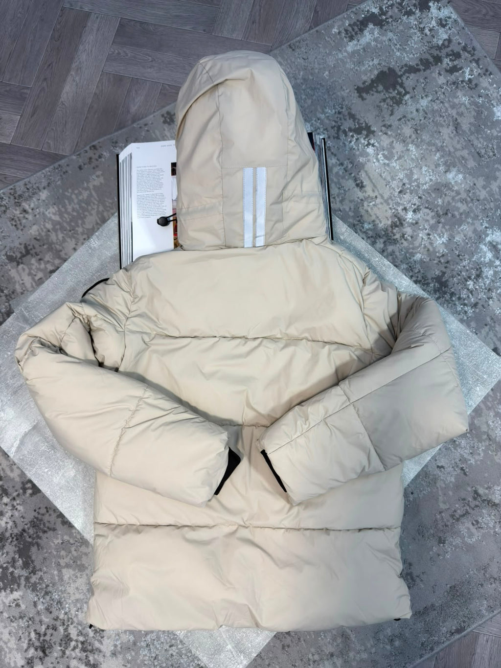 CG Crofton Puffer Jacket Beige CG