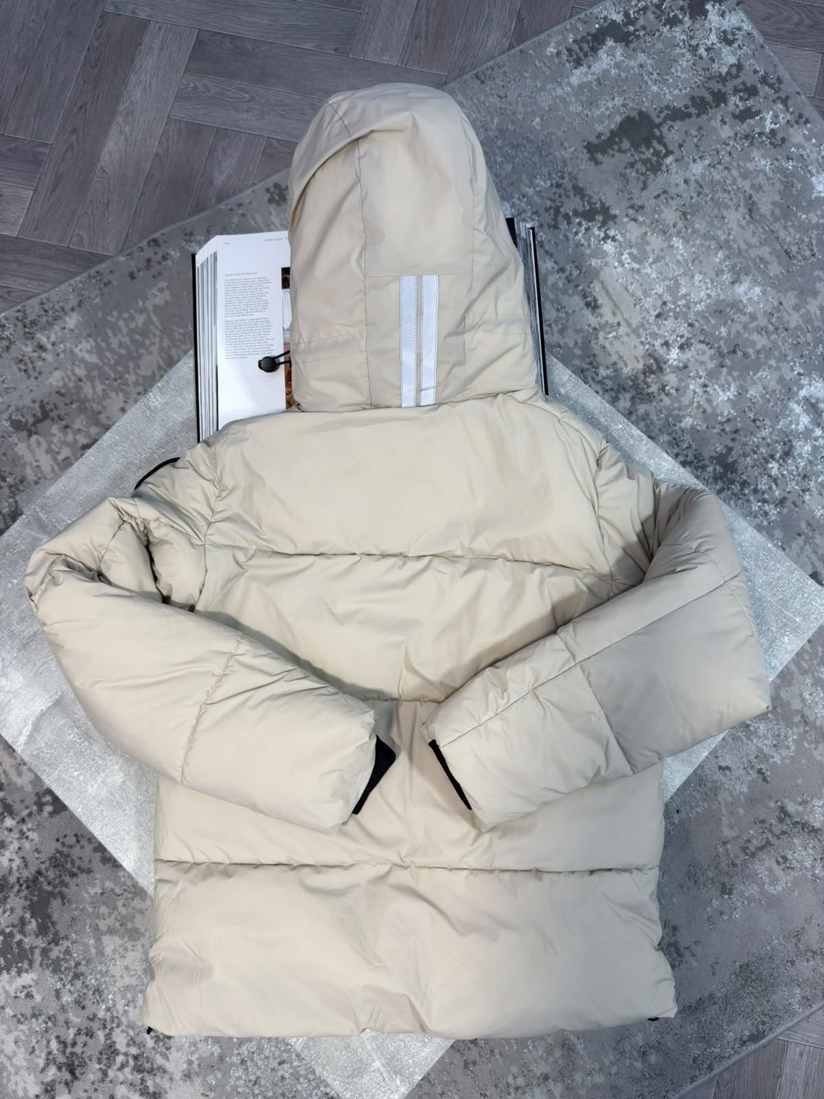 CG Crofton Puffer Jacket Beige CG