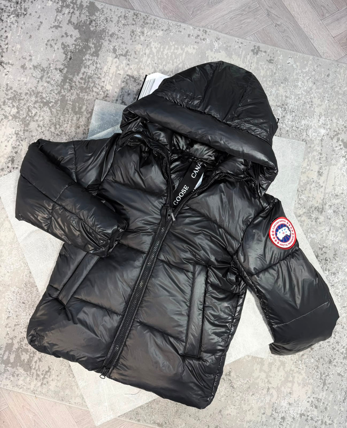 CG puffer Jacket Black CG