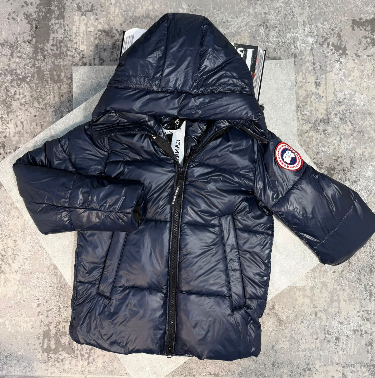 CG puffer Jacket Navy CG