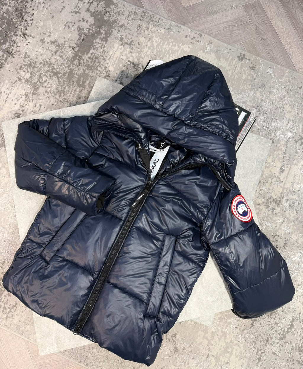 CG puffer Jacket Navy CG