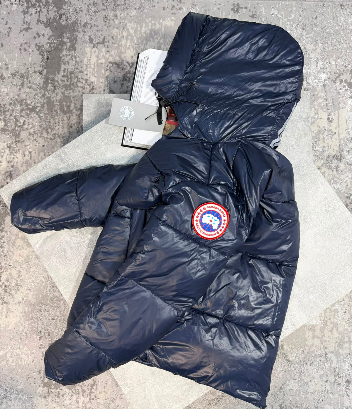 CG puffer Jacket Navy CG