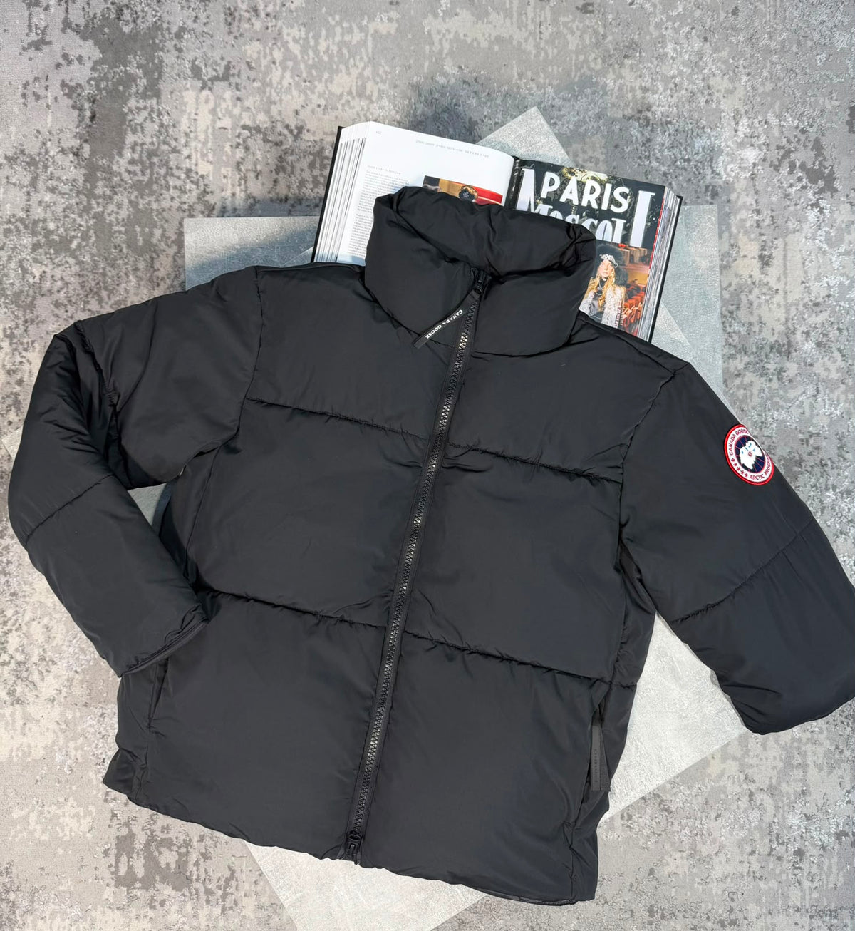 CG puffer jacket Black CG