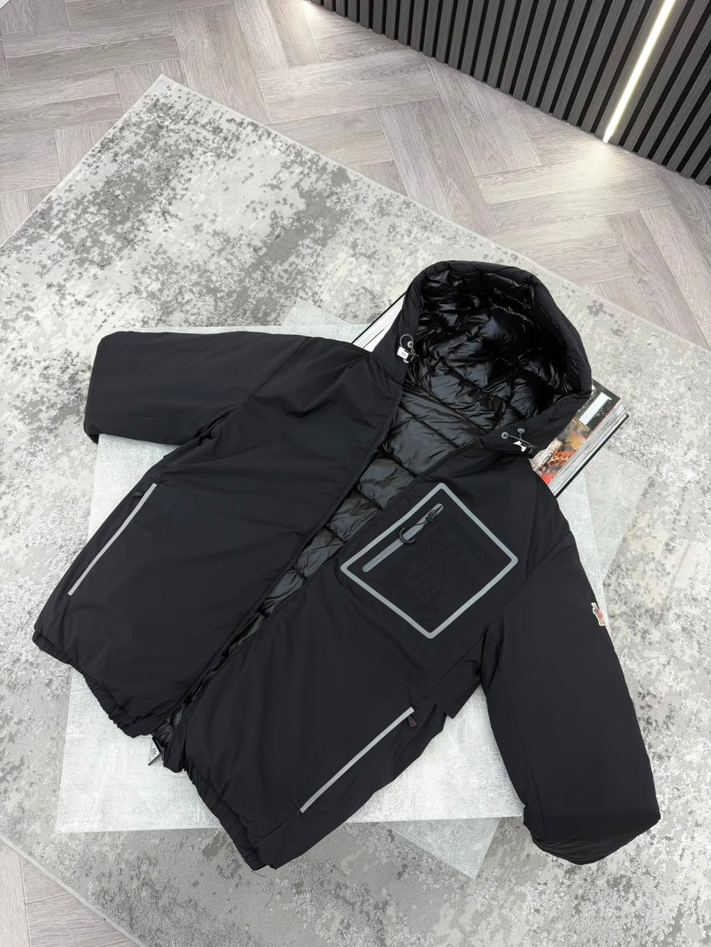 Mnclr reversible Jacket Black CLER