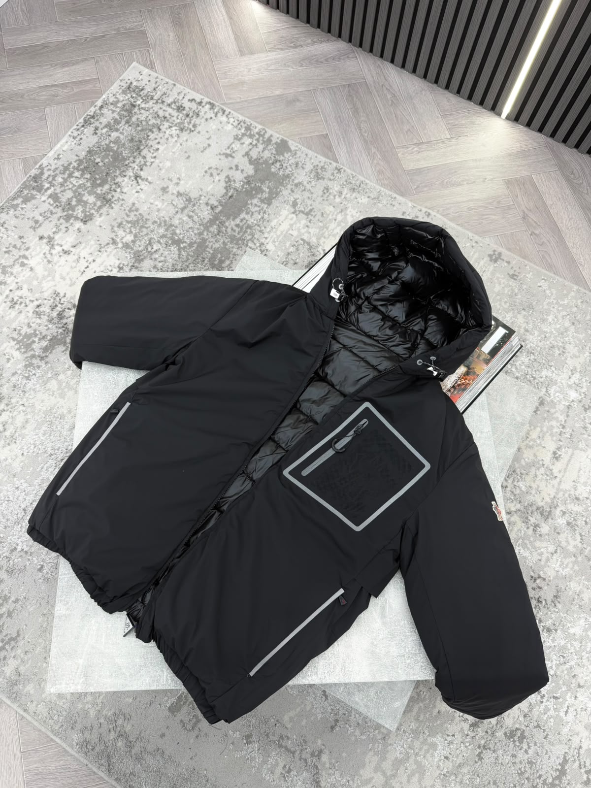 Mnclr reversible Jacket Black CLER