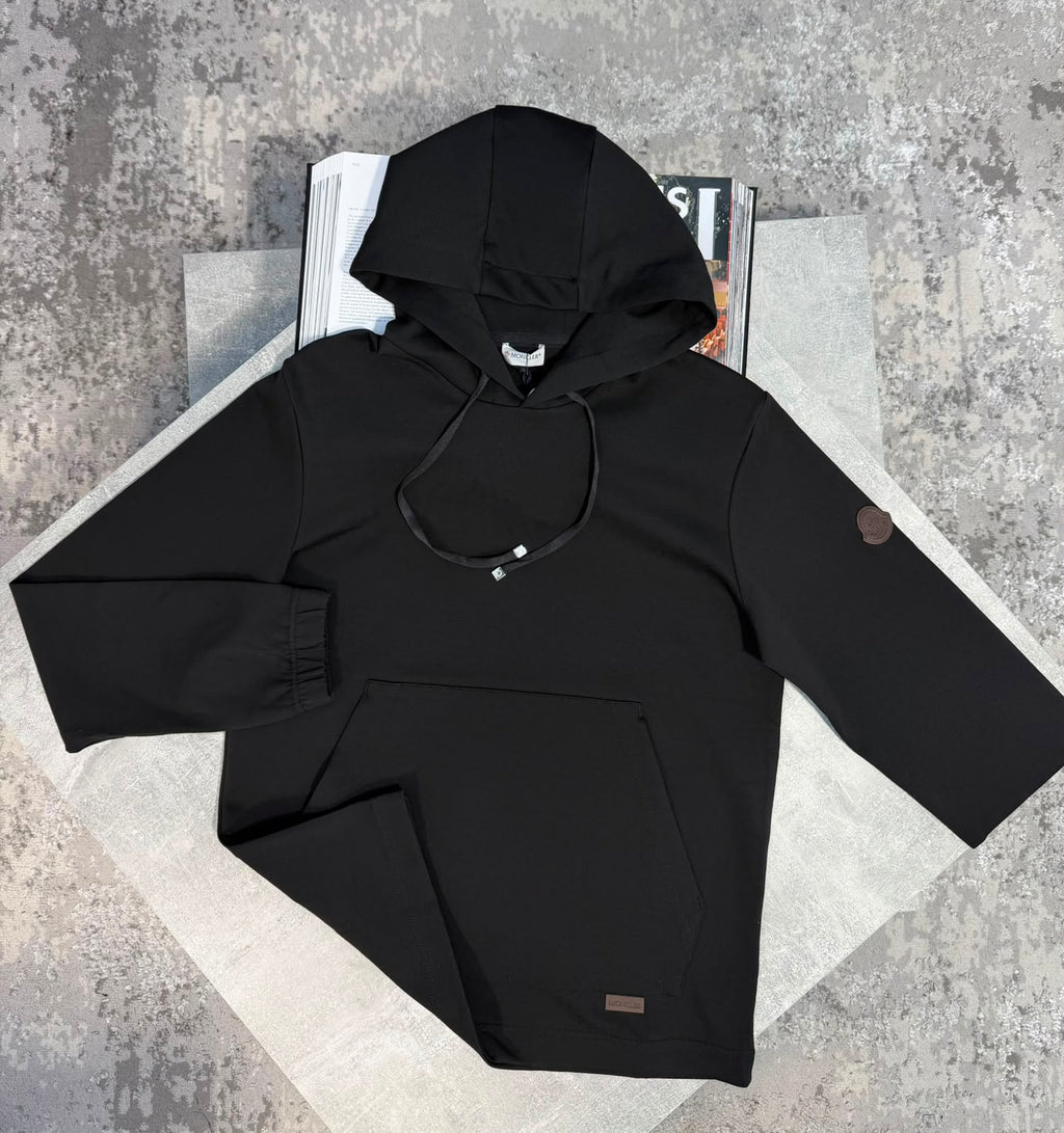 Mnclr hoodie Black CLER