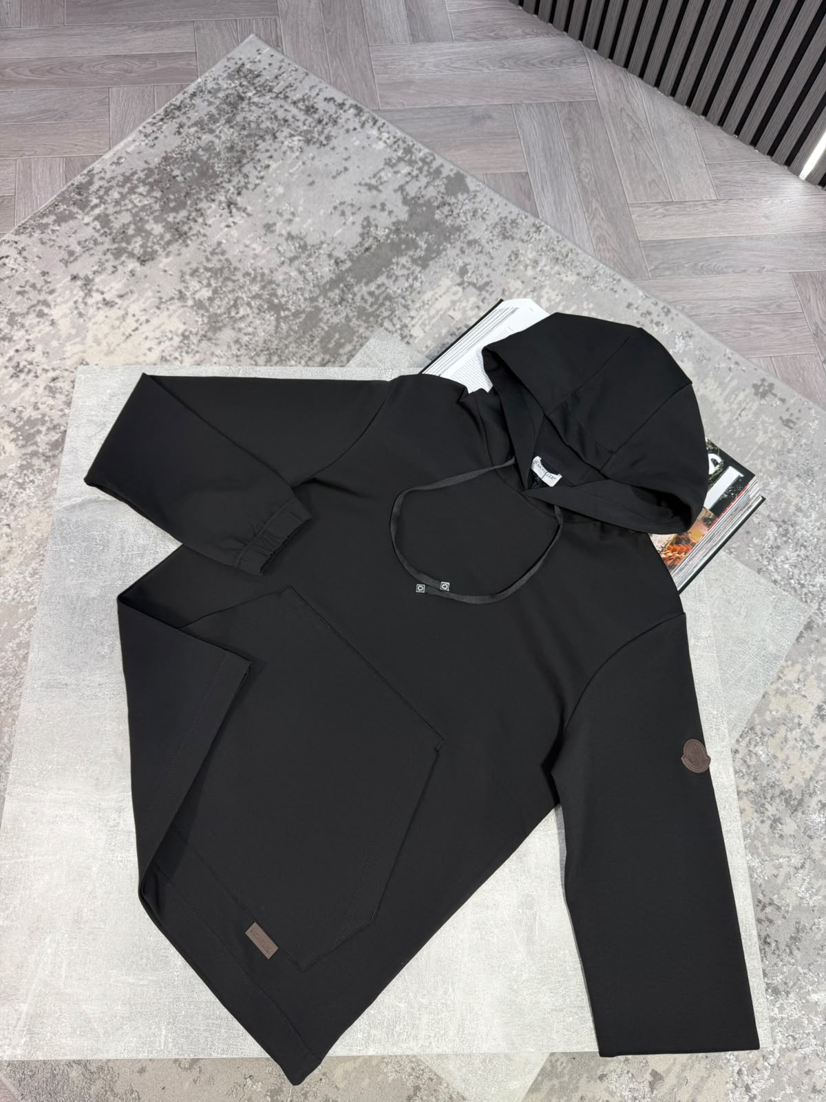 Mnclr hoodie Black CLER