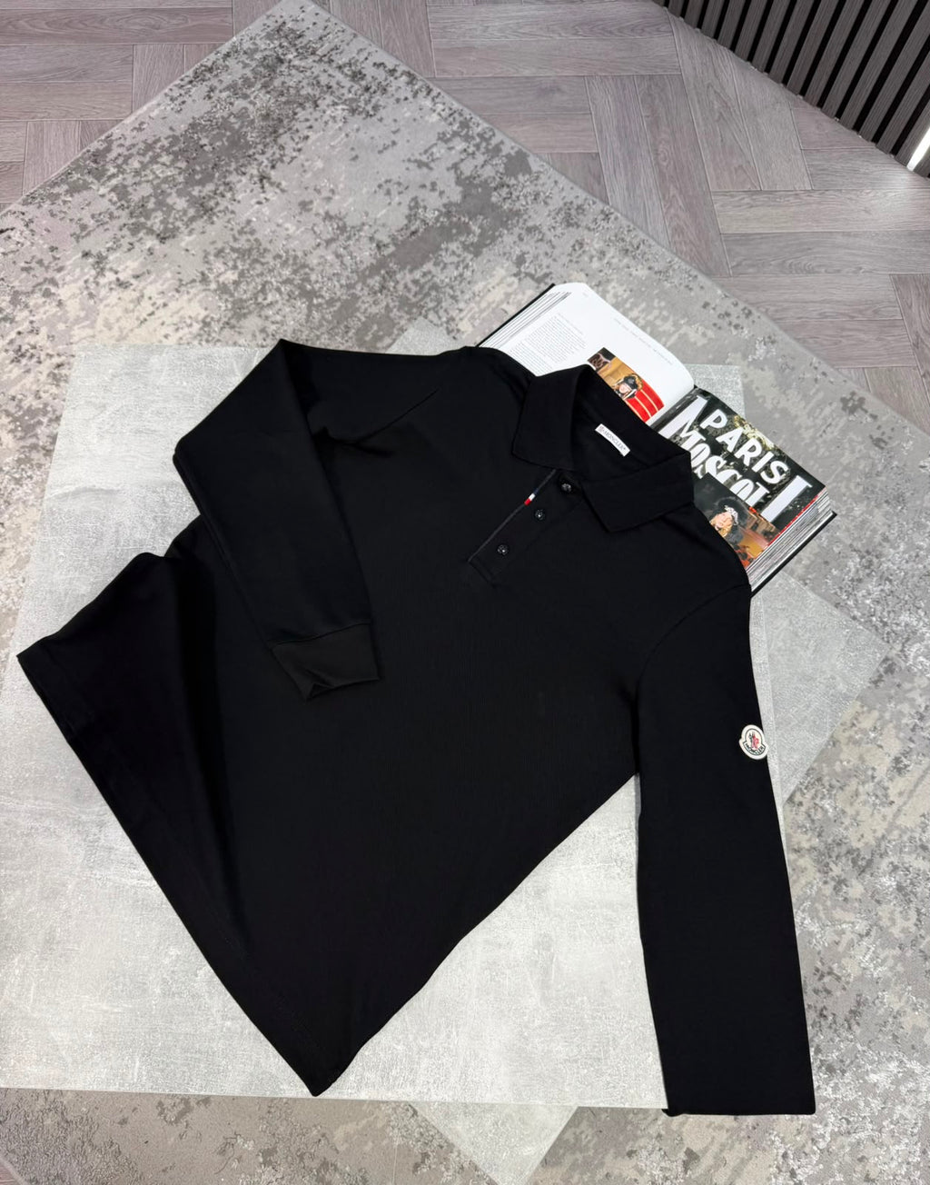 Mnclr long sleeve shirt Black CLER
