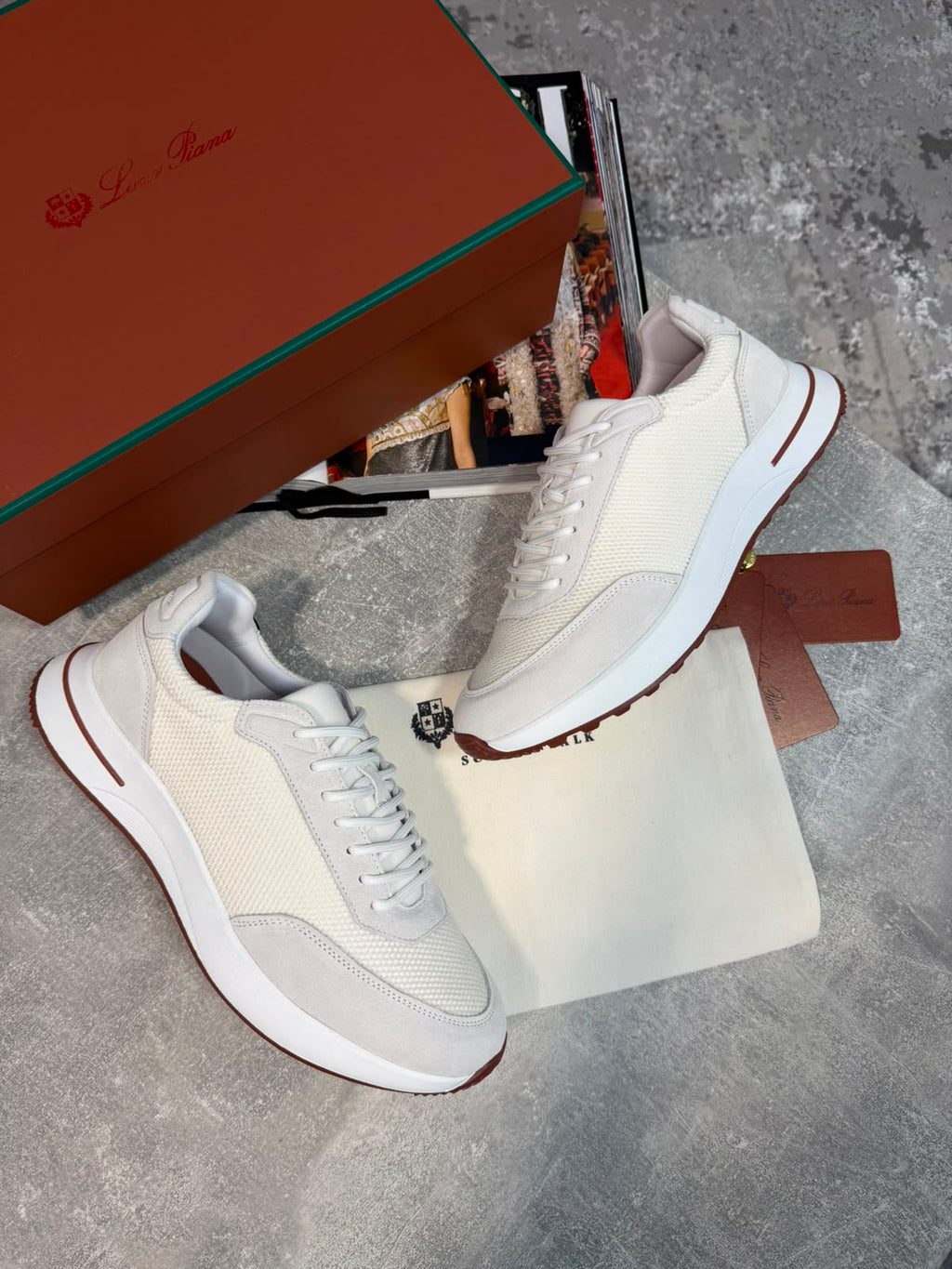 LP trainers white LP
