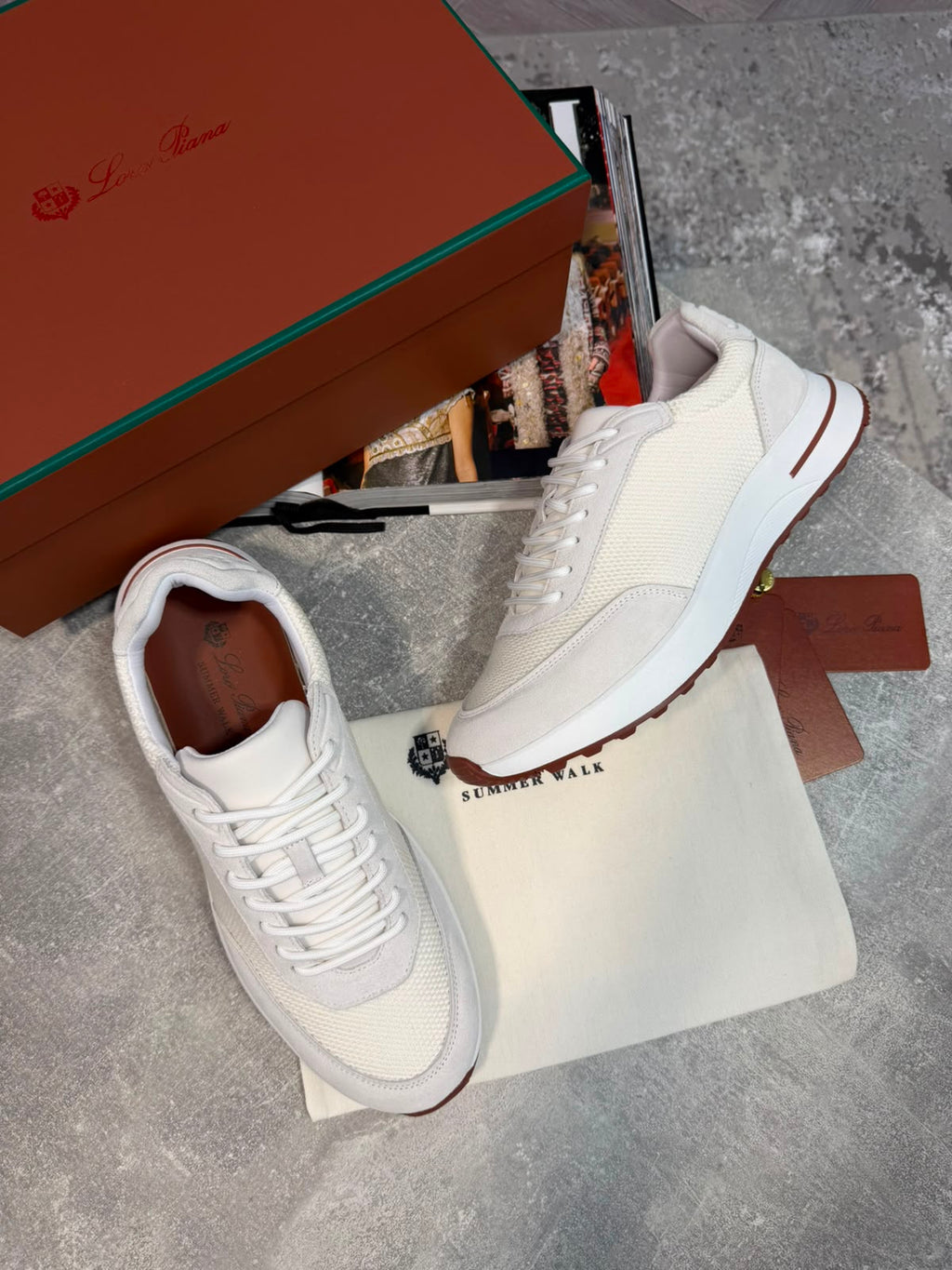 LP trainers white LP