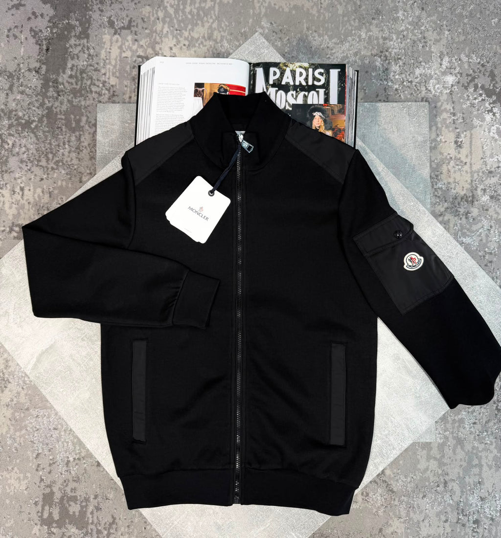 Mnclr zipup jacket Black CLER