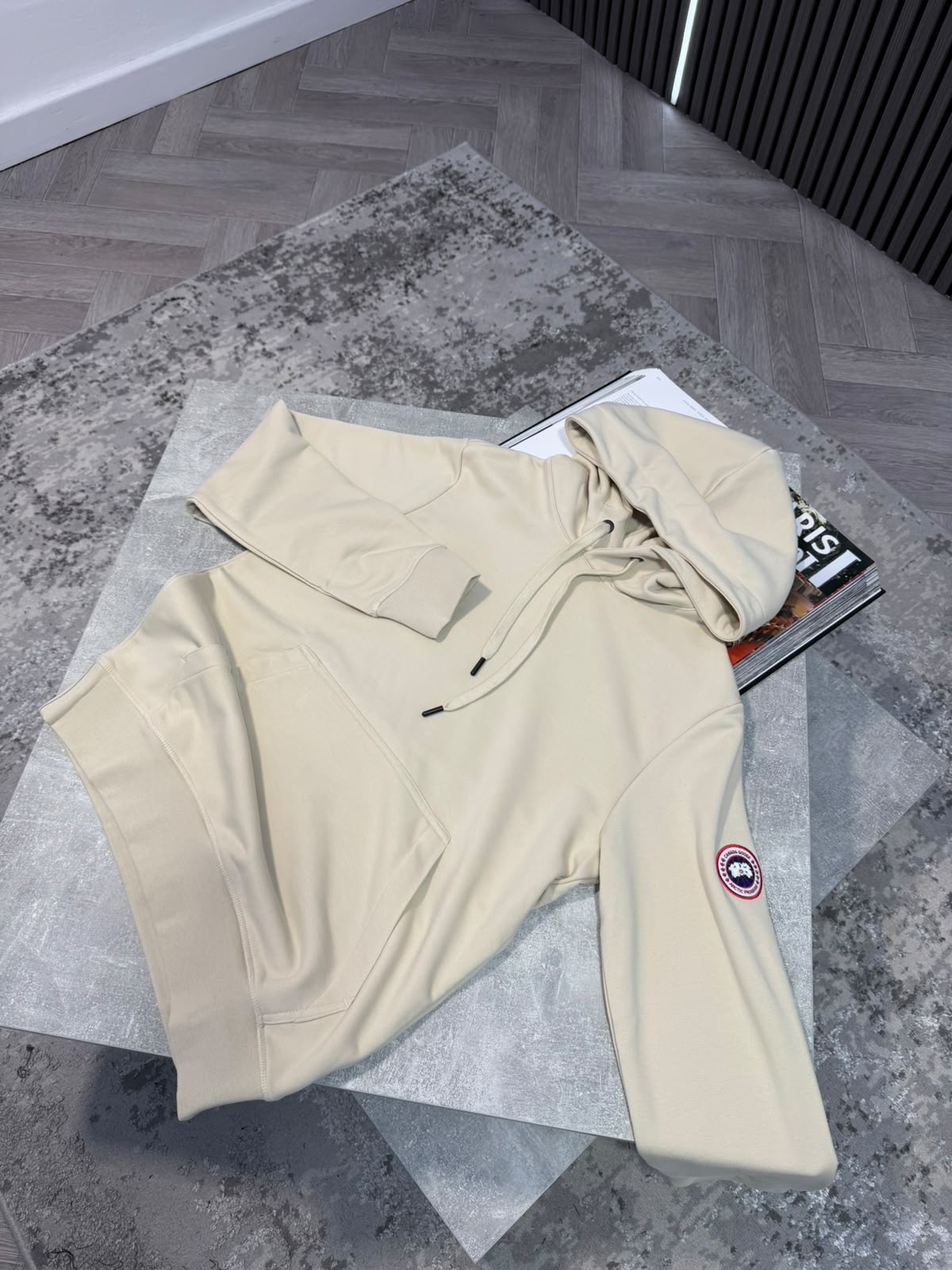 CG hoodie Beige CG