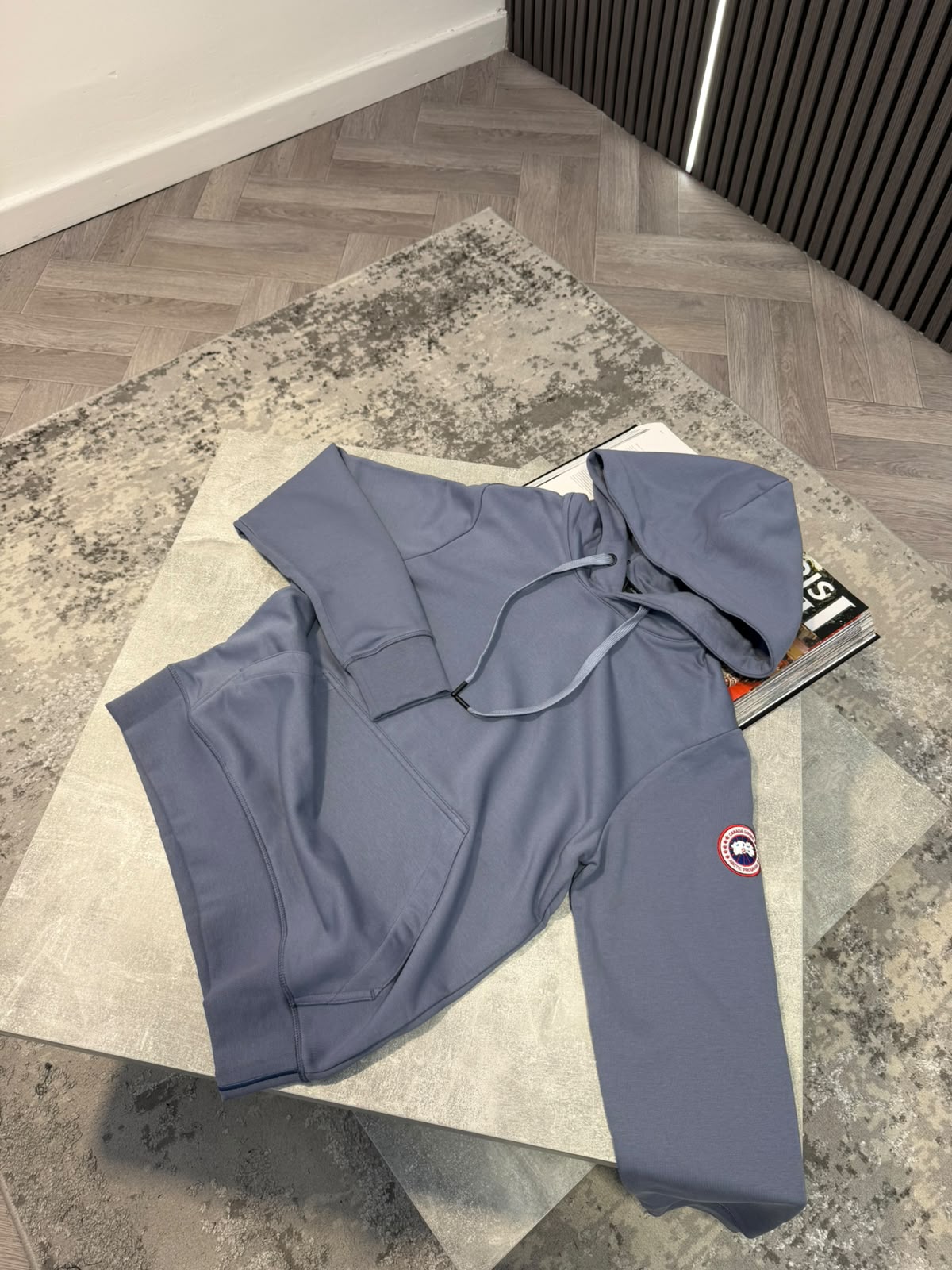 CG hoodie Pale Blue CG
