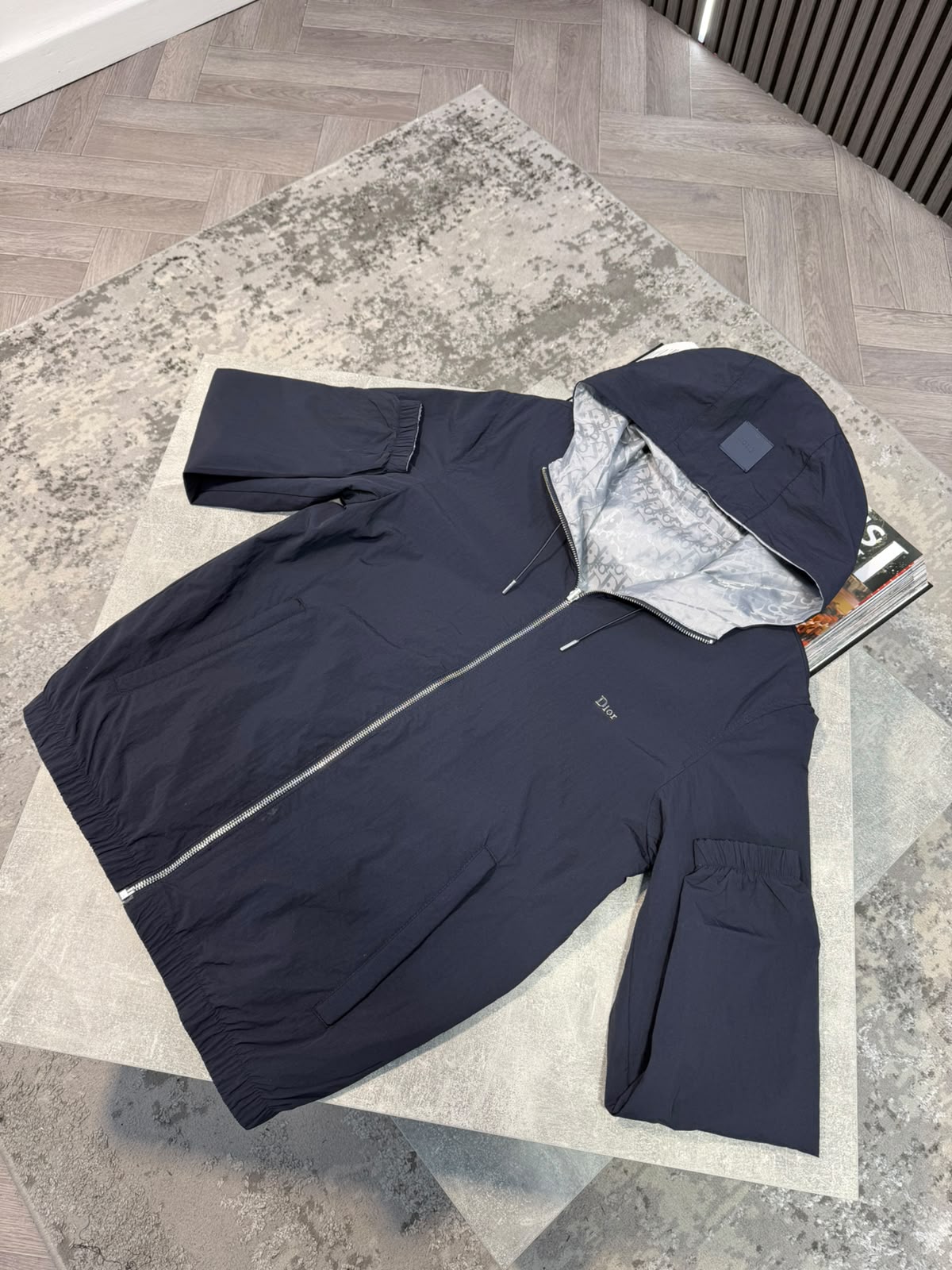CD reversible Light weight jacket Navy CD