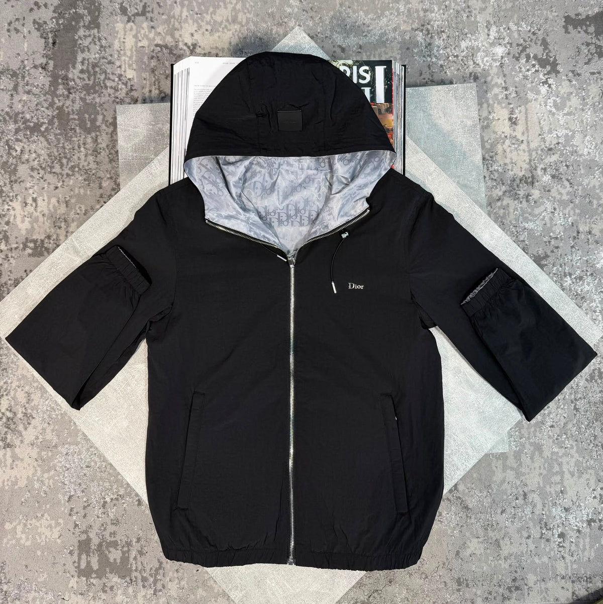 CD reversible Light weight jacket Black CD