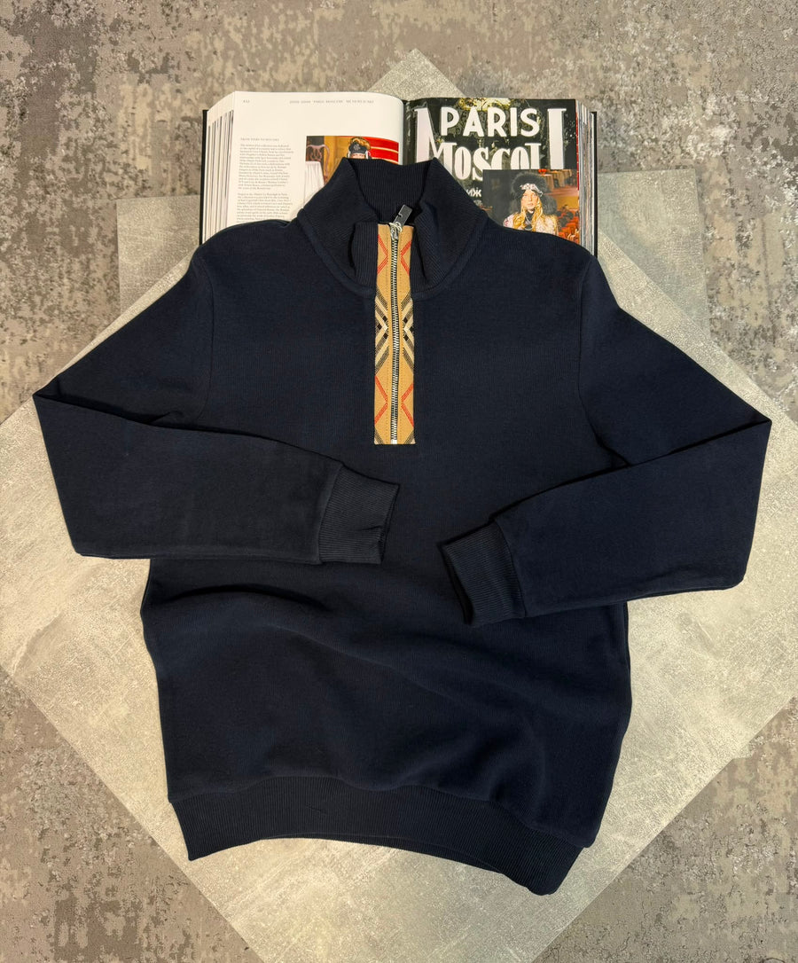 BB 1/4 Zip Grey BB