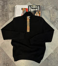 BB 1/4 Zip Black BB