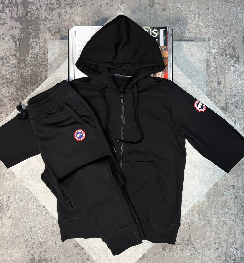 CG tracksuit Black - red label PDA