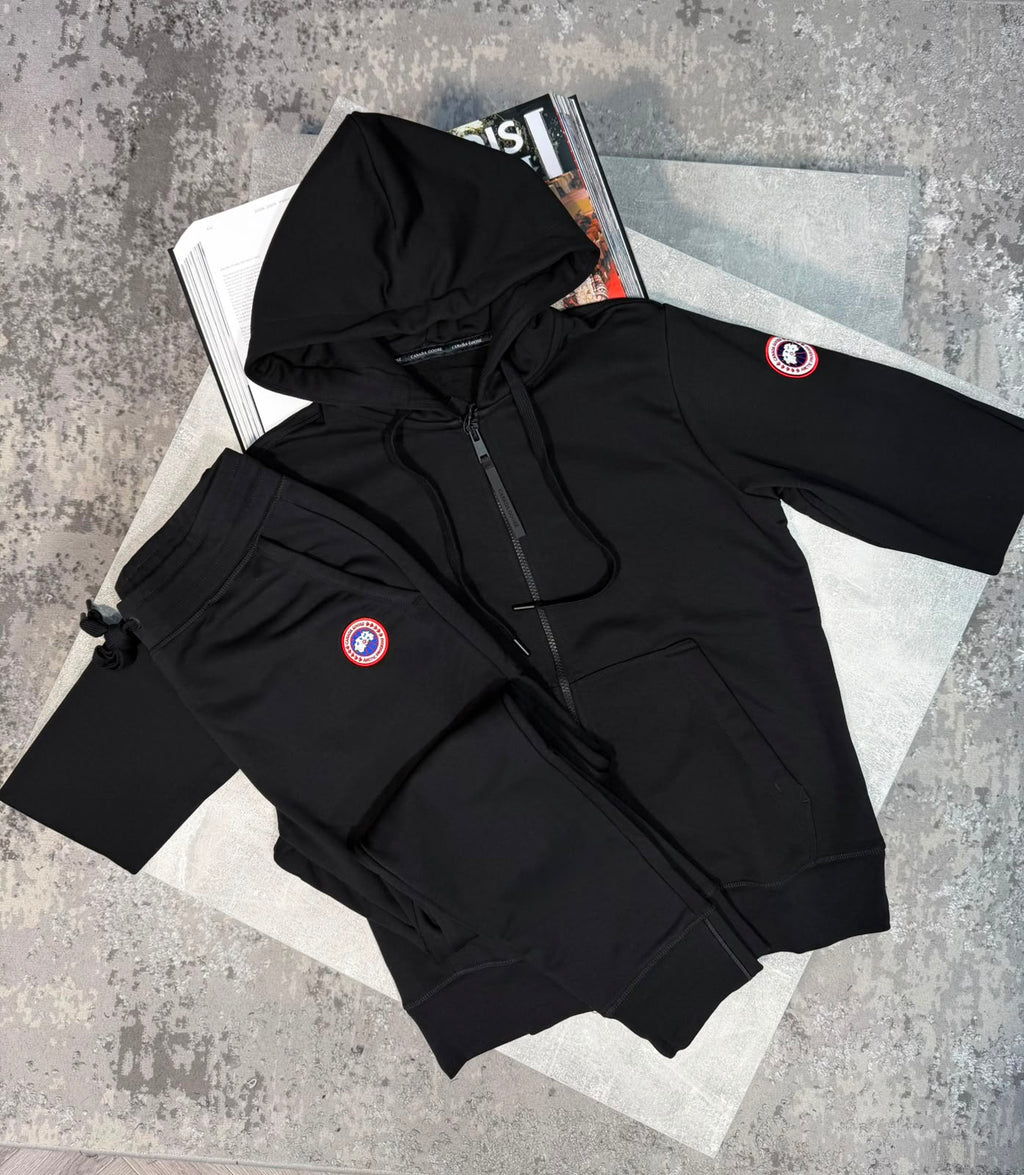 CG tracksuit Black - red label PDA