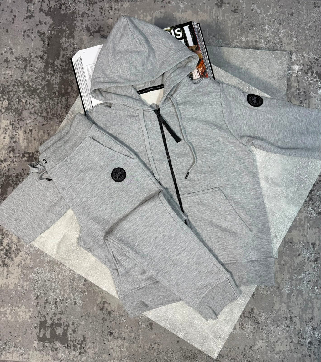CG tracksuit Grey - black label (Copy) CG