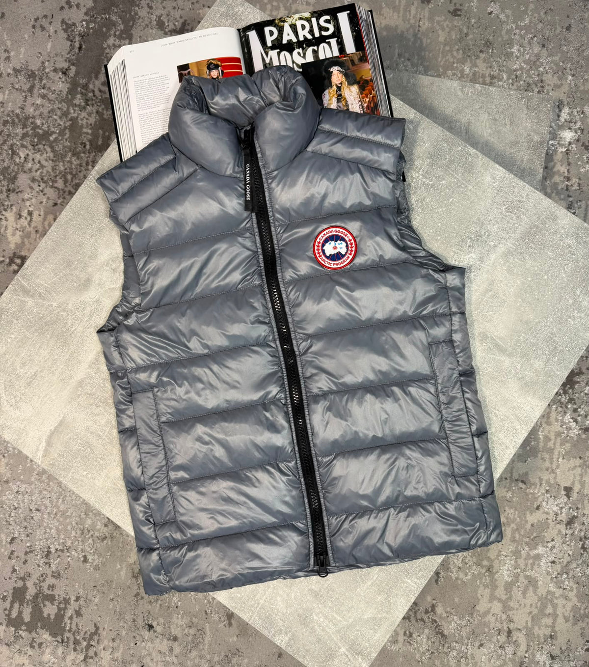 CG Gilet Light Grey - Red label CG