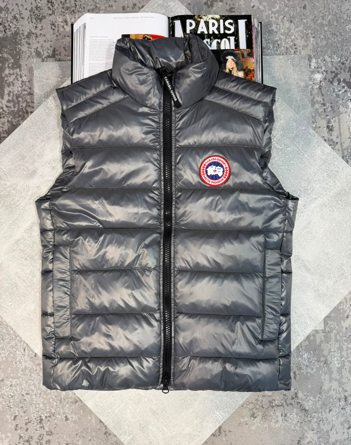 CG Gilet Grey - Red label CG