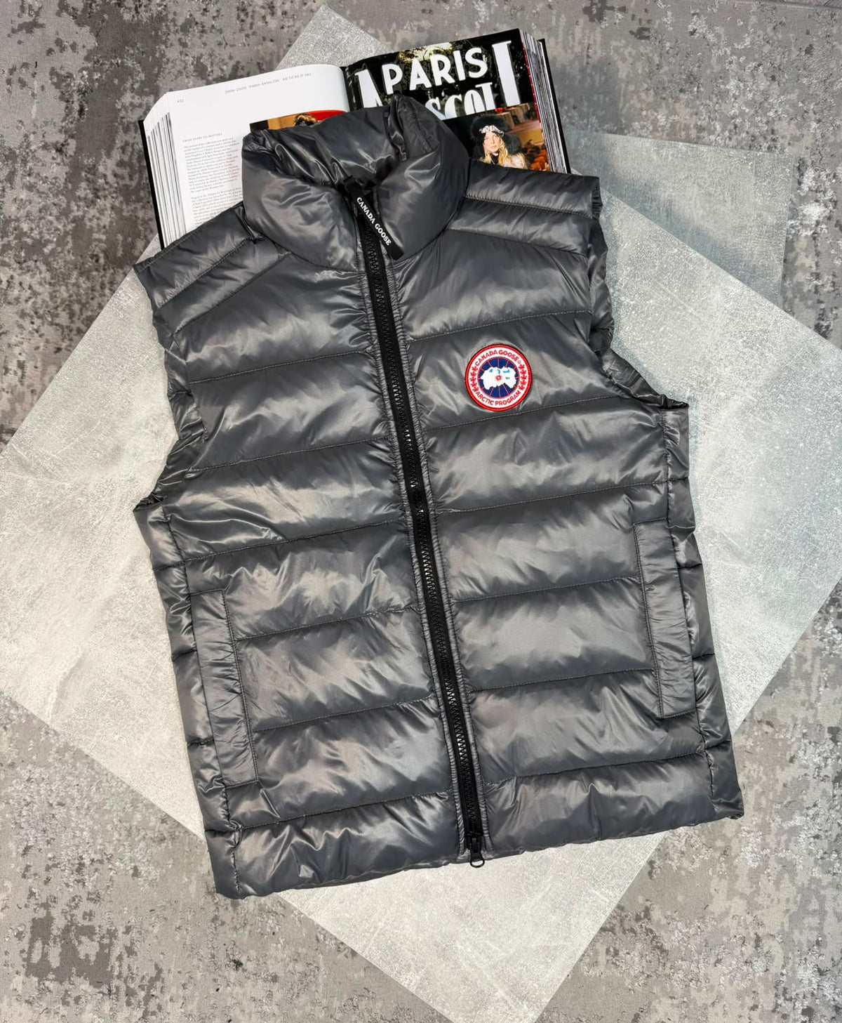 CG Gilet Grey - Red label CG