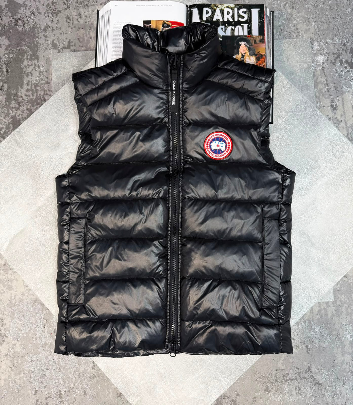 CG Gilet Black - Red label CG