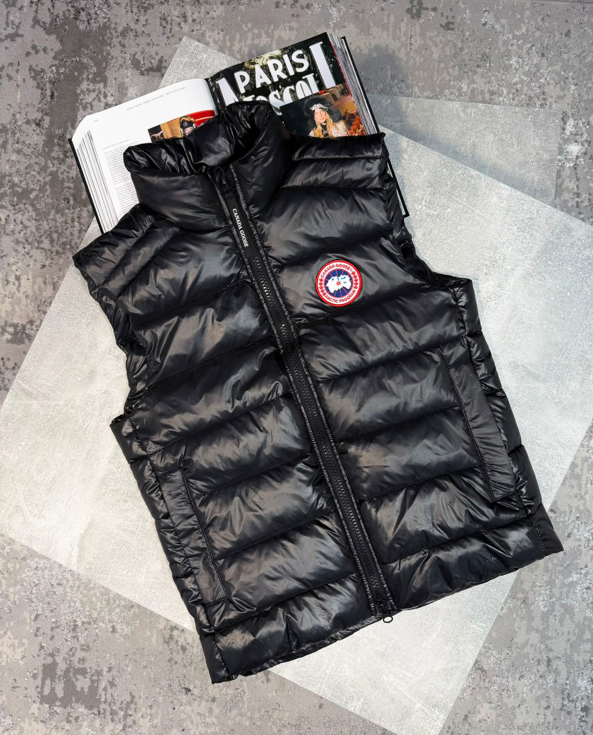 CG Gilet Black - Red label CG