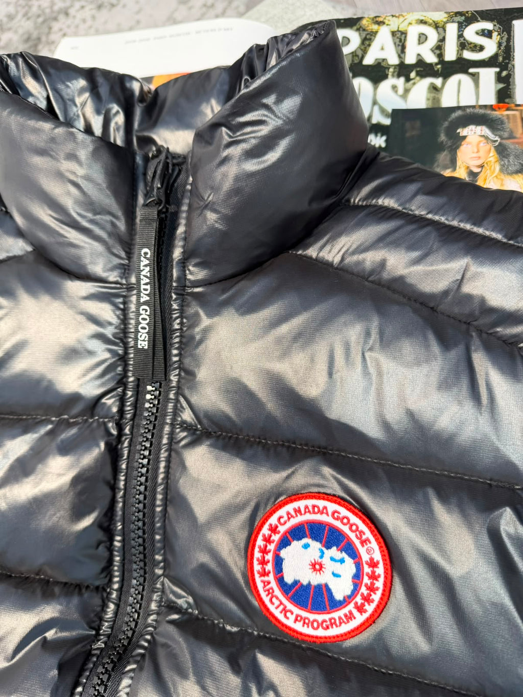 CG Gilet Black - Red label CG