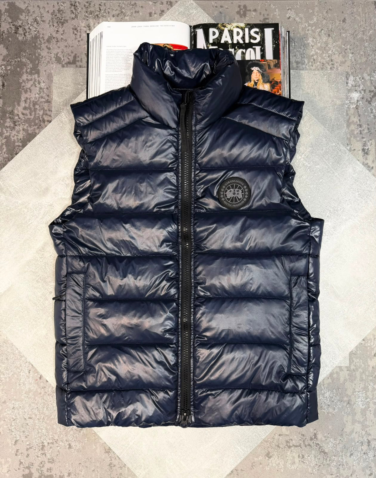 CG Gilet Navy - black label CG
