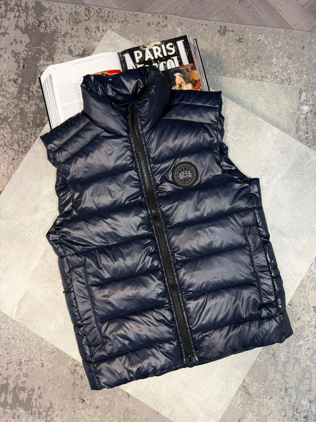 CG Gilet Navy - black label CG