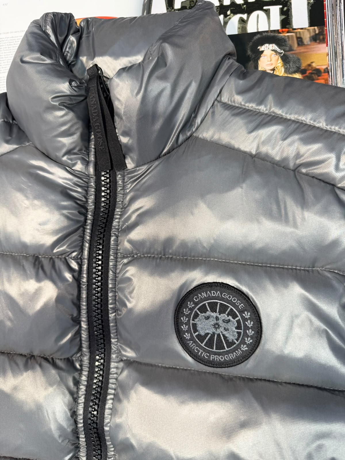 CG Gilet Grey - black label CG