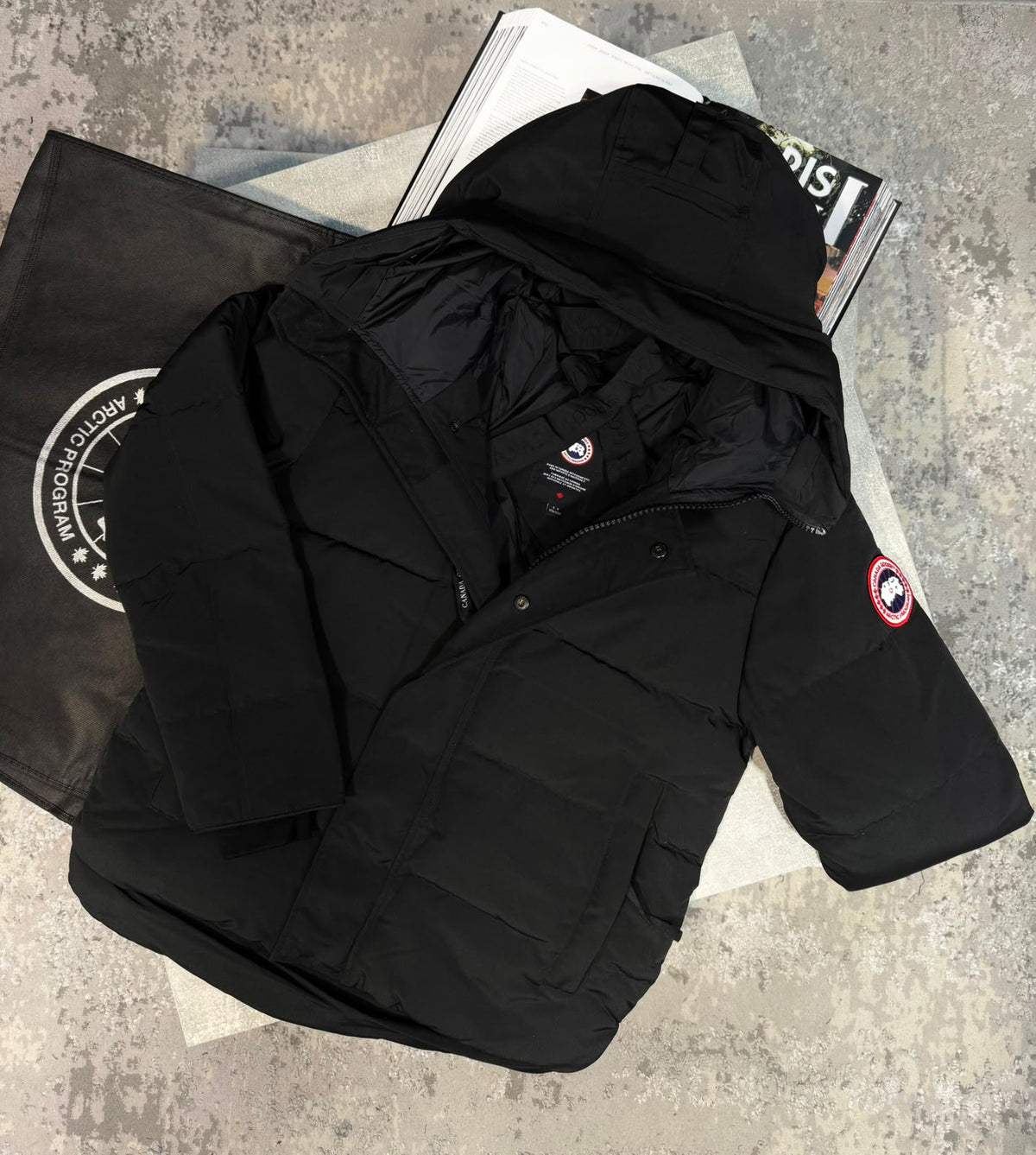 CG MacMillan Black - Red label CG