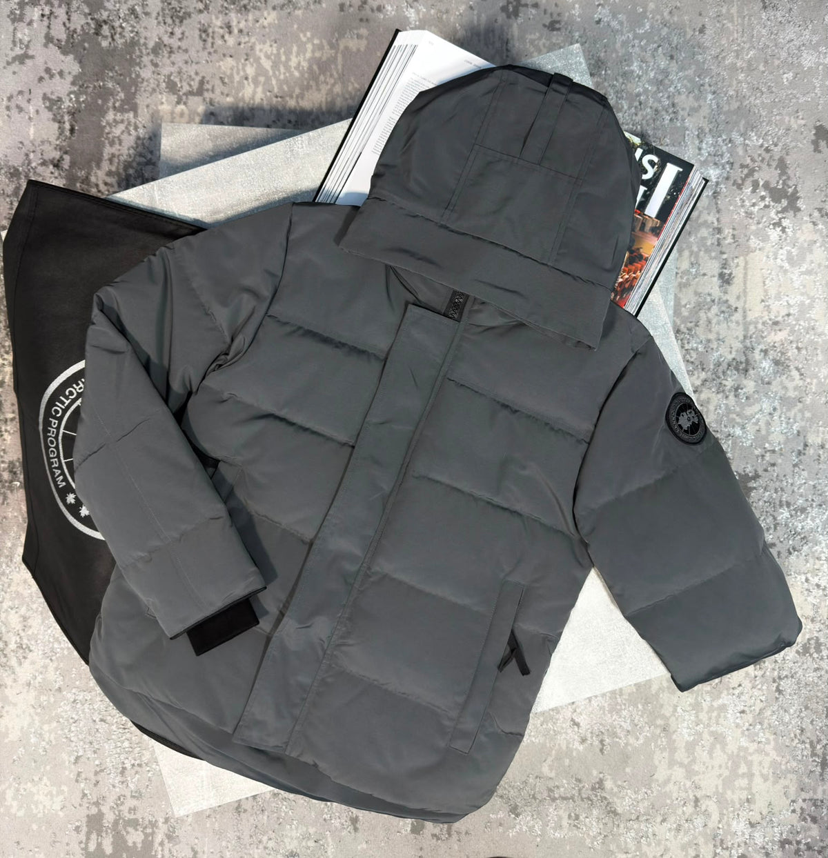 CG MacMillan Grey - black label CG