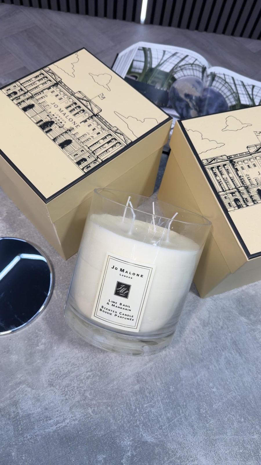JM Candle (2.1 KG) Lime Basil & Mandarin JM